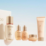 The Whoo Bicheop Ja Saeng Essentsi Avastuskomplekt (Essents 25ml + Toonik 20ml + Emulsioon 20ml + Kreem 10ml + Puhastusvaht 40ml)