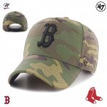 47 MLB Boston Red Sox Grove MVP DT Snapback M&uuml;ts - Kamuflaaž