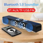 Teleri lisaheliriba USB juhtmega ja traadita Bluetoothi ​​kodukino FM-levi ruumilise heliriba Gunfight Game Audio Bluetooth audio must