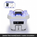 2025 M&uuml;&uuml; Peamassaaži Voodi &Scaron;ampoonitool Juuksepesu Juuksurisalongi M&ouml;&ouml;bel Tagapesu Kaasaskantav Juuksurite Spa Valamu Tarvikud Professionaalidele option 1 valge