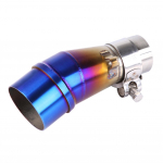 Mootorratta t&auml;ielik v&auml;ljalaskes&uuml;steem keskmine toru &uuml;hendus Kawasaki Ninja 300 Z250 Z300 13 16 jaoks must