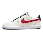 Nike Court Vision Low Sail University Red Meeste Tennised Kreemjas Must Valge DM1187-101 44.5