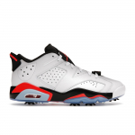 Air Jordan 6 Retro Low Golf Valge Infrapuna Unisex Tossud Infrapuna-23 Must DV1376-106 38.5