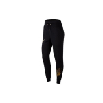 Nike Sportswear Swoosh Prindiga Pingutusn&ouml;&ouml;riga Mansetiga Fliisist Treeningp&uuml;ksid Naistele Alaosad Must BV5034-010 XXL