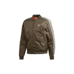 Adidas Originals Kolmeleheline Logo Prindiga Vabaaja Soe Puuvillane Jakk Talvine Meeste Jakk Koor ED5826 L