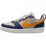 Nike Court Borough Low Recraft GS Kesk&ouml;&ouml;sinine Apelsinikoor Laste Tennised Sinine Hele-Puidu-Pruun Valge DV5456-126 35.5