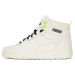 Puma Rebound Joy S&uuml;nteetilisest Nahast Vabaaja K&otilde;rge S&auml;&auml;rega Tennised Unisex Tennised Valge Must 387592-05 38.5