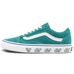 Vans Old Skool Seeria Kilpkonnapildiga Retro Madalad T&otilde;mblukuga Tennised Unisex Tossud Helerohelised VN0A3WKT4RT 37