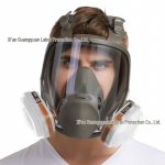 6800 T&auml;isn&auml;oga Silikoonist Tolmukindel Kaitsemask Kemikaalide, Pestitsiidide ja V&auml;rvide jaoks Mask Only (No Accessories)