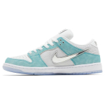 April Skateboards x Nike Dunk Low SB Turbo Green Unisex tossud Metallik-h&otilde;bedased FD2562-400 44.5