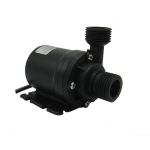 DC12V 19W 800L/H 5m P&auml;ikeseveeboileri Harjadeta Mootoriga Tsirkulatsioonipump