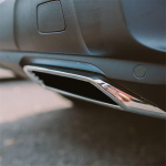 2x Kroomitud Tagumise Kaitseraua Sisselaskeava &Auml;&auml;risliist Peugeot 3008 5008 (2016-19) jaoks