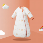 S&uuml;gis- ja talve paks puuvillane beebi magamiskott, mis on disainitud nii, et laps ei saaks end lahti l&uuml;&uuml;a, ja millel on kokkupandavad varrukad 80 (12-18 months)