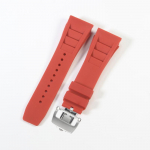 Silikoonist k&auml;ekella rihm Richard Mille meestele, reljeefne, veekindel, higikindel, suu kummist k&auml;ekella rihma tarvikud, 25mm randmerihm 25mm&No tools