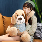 Kallistatav kena koer Palus m&auml;nguasjad T&auml;idisega pehme looma kutsikas nukk beebidele Kallistatav padi j&otilde;ulukingitus t&uuml;drukule 50cm