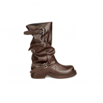 Vintage pandla Naistele L&auml;&auml;ne-Cowboy Saapad Mood Slip-on Madala Kontsaga Pikad Saapad Talvesaapad Naistele 35