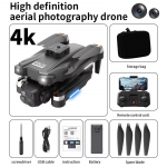 Uus JJRC YK8 Drone 4K HD ESC kaamera lainurk 5G WIFI FPV optilise voolu positsioneerimine 360&deg; takistuste v&auml;ltimine harjadeta mootor RC Quadcopter m&auml;nguasi kingitus 1 Battery hall