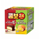 Orion Kombo Pakk &ndash; Choco Pie Jeong 12 tk + Koorikreemikook 12 tk (Kokku 744g)
