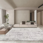 Moodne Abstraktne Vaip Elutuppa Lihtsus 200x300 Salongi Vaibad Elastne Libisemisvastane Mustust H&uuml;lgav Voodi&auml;&auml;re Vaip Lihtne Puhastamine 80*120cm