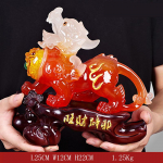 Lucky Pixiu Pi Yao kaunistused, elutoa sisustus, Feng Shui kodukaunistus, k&auml;sit&ouml;&ouml;kujud, skulptuurid, meisterdatud kujukesed