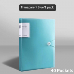 A4 v&auml;rviline l&auml;bipaistev kausta dokument suure mahutavusega tolmukindel veekindel faili korraldaja punktide test paberihoidja &otilde;pilase faili fail sinine