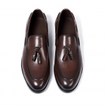 Moodsad Klassikalised Meeste Ehtsa Nahast Tuttidega Mokassiinid K&auml;sit&ouml;&ouml; Slip-On Vabaajajalatsid Mugavad Kontorisse Pulma &Uuml;ritustele Igap&auml;evaseks Kandmiseks US 7 pruun
