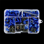 177 tk Mootorratta CNC Sulamist Voolundikruvi Mutri Komplekt Suzuki GSXR 600 750 1000 K1-K8 Kawasaki z750 z900 z1000 z800 400 300 jaoks