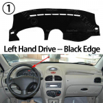 Auto armatuurlaudi kate Kaitsepadi Armatuurlaua p&auml;ikesekaitsematt Vaip UV-kaitsega Armatuurimatt Peugeot 206 CC T13 T16 T12 2004 2005-2008 jaoks