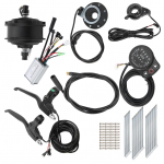 48V 250W Mootor 27,5-tolline 12G Velg KT900S N&auml;idikuga E-jalgratta &Uuml;mberehituskomplektid DIY Tarvik(Esimootor )