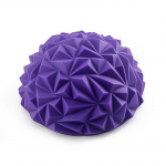 16 cm joogapall PVC t&auml;ispuhutav massaažipunkt Half Fit Ball Balance Trainer Stabilisaator J&Uuml;&Uuml;M Pilates Fitness Ananassi massaažipall