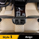 For Mercedes Benz B class W245 W246 W247 2009- Car Floor Mats Automobile Carpet Cover Interior Accessories Protective 2020-2022 W247 beež