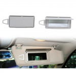 Sun Shade Visor Makeup Cosmetic Mirror Cover For Mercedes Benz E class W212 W218 CLS E200 E260 gray E -right