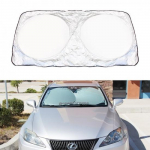 (1) Large 63 x 33.8 Car Windshield Sunshade, Foldable, Sun Shade Protection