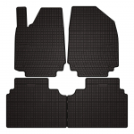 Dywaniki samochodowe gumowe do: Hyundai Ioniq 6 sedan (2022-) - czarne, dopasowane