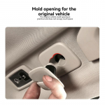 Volvo XC40 XC60 18-20 jaoks XC90 S90 V90 16-20 jaoks Auto riidepuu konksud Tagumise rea katusekonks 1 paar Salongi tarvikud hoiustamiseks hall