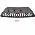 Kapoti ventilatsiooniava sissepritsevormimine 6 kinnitusmutriga Plastik Eesmine Dodge'ile Ram 1500 2004-2005 jaoks