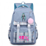 Multikas Anime Hatsune Miku Tr&uuml;kitud Suure Mahutavusega Seljakott Teismelisele &Otilde;pilasele Koolikott T&uuml;drukule Poisile Koolikott Naistele Veekindel Reisi-kott