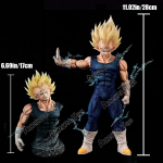 12,6 tolli/32 cm Anime Dragon Ball Z Kuju Majin Vegeta Kuju PVC Tegevuskujud Kollektsioonimudel M&auml;nguasjad Kingitused