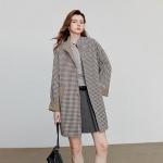 Naiste kahepoolne Tencel l&otilde;tv trenchcoat L