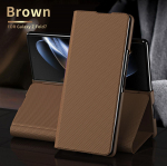 S&otilde;rmej&auml;ljevastane Kevlar Matt Nahamuster Kest Samsung Galaxy Z Fold 7 6 5 4 5G Fold6 Fold5 Fold7 Kokkupandav &Auml;rikate Galaxy Z Fold7 pruun