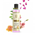 Khadi Natural Rose and Honey Moisturising Body Lotion 210ml Smooth Hydrating Non-Sticky Skin Care