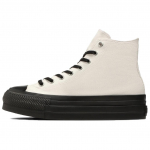 Converse All Star Mid top Canvas Shoes Unisex White Black 31312471 39