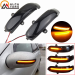 Mercedes Benz C-klassile W203 S203 CL203 2001-2007 D&uuml;naamiline suunatulede tuli LED-k&uuml;ljepeegli j&auml;rjestikune indikaator Blinker lamp black
