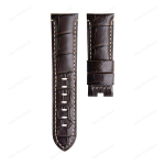 24mm 26mm Imporditud Itaalia Pehme Ehtne Bambus Crazy Horse Nahast Kellarihm Panerai Rihma Jaoks PAM111 441 K&auml;ev&otilde;ru Kokkupandav Pandlaga 24-22mm&Without Buckle pruun