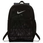 Nike Brasilia Fashion Casual T&otilde;mblukuga Sulgemisega Pol&uuml;ester Seljakott Unisex Seljakott Must BA6050-010 Black
