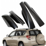 Katusepakiraami siini otsakate Kestkork Liist Toyota RAV4 2006-2012 jaoks, ABS-katusepakiraami risttala siini kaitsekate 4 tk