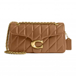 Coach Tabby 26 Logoga Tepitud Napa Nahast Crossbody &Otilde;lakott Keskmine Naiste kotid Meepruun CP150-B4T7J Basic Set (Bag+Dust Bag)