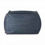 MUJI Diivan Puuvill 65cm x 65cm x 43cm 84464560 Kehakujuline Kate, Denim, Tumesinine, (W) (D) (H),