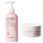 TONYMOLY Wonder Ceramide Mochi Emulsioon 300ml + Mochi Veegeel 300ml Hiiglaslik Komplekt