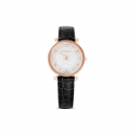 Swarovski Crystalline Wonder Series Kell Kvartsmehhanism Vasikanahast Rihm 35mm Valge sihverplaat 50m Veekindel Naiste kellad 5653359 White Dial